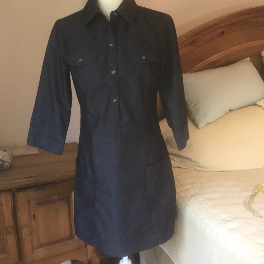 Isaac Mizrahi Denim Blue Dress Size 6